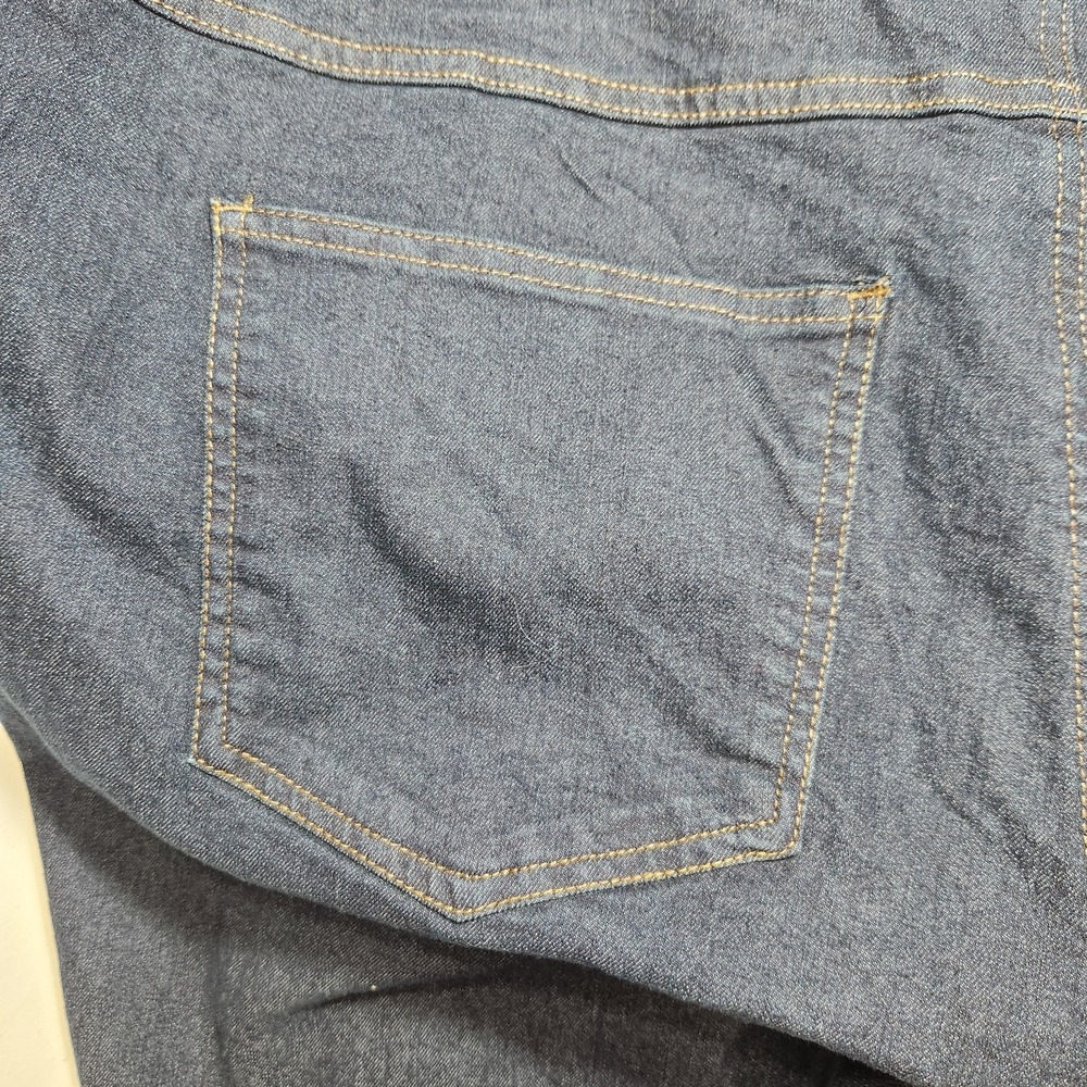 Woman Within Womens Blue Denim Jeans Size 20W Petite - Picture 4 of 5